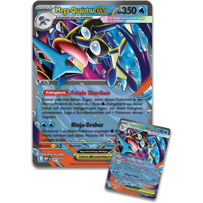 Pokémon / Wachsendes Chaos / Mega-Quajutsu ex Premium Kollektion / Deutsch