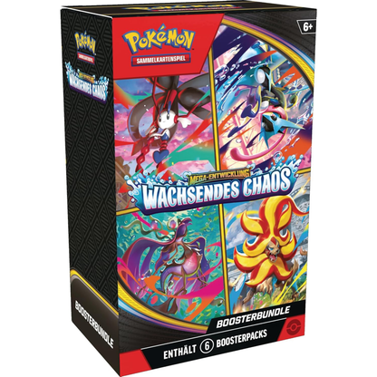 Pokémon / Wachsendes Chaos / Boosterbundle / Deutsch