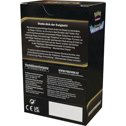Pokémon / Wachsendes Chaos / Boosterbundle / Deutsch