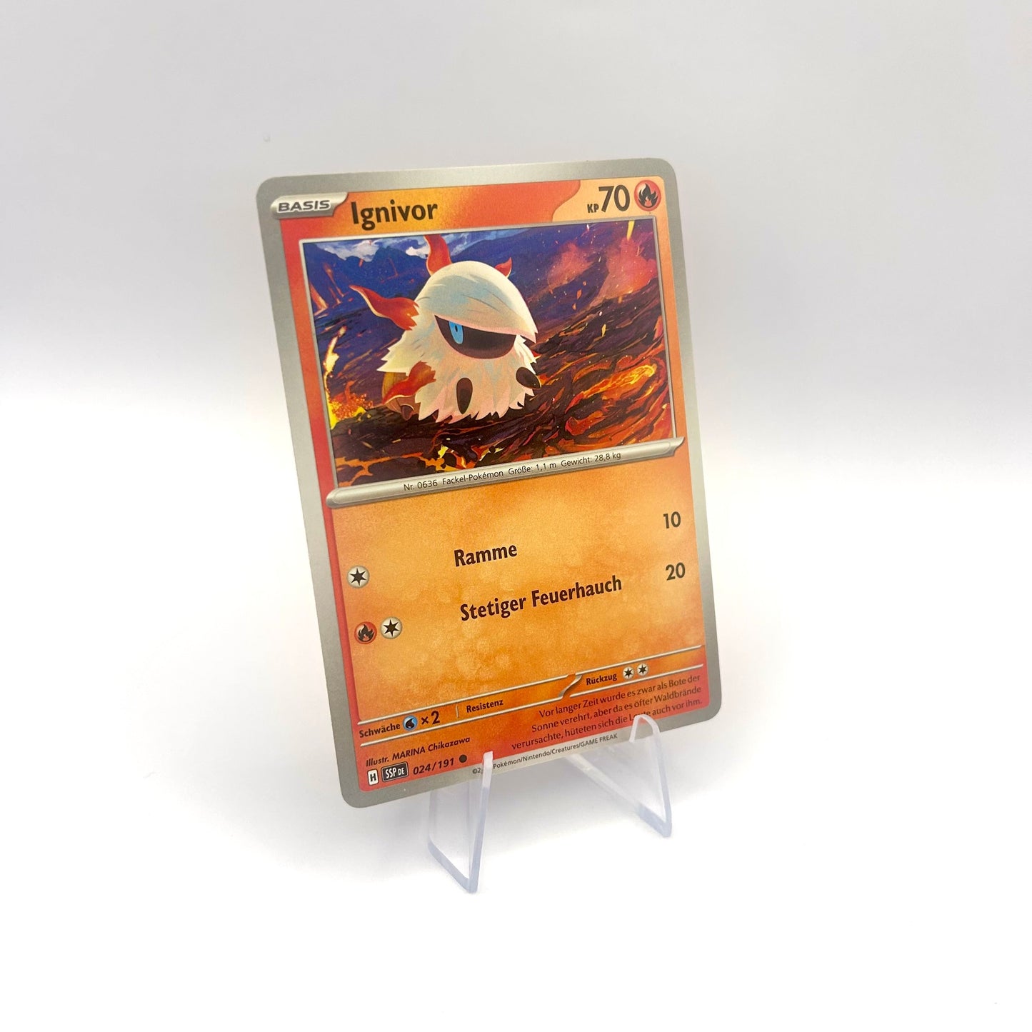 Pokémon Ignivor / Stürmische Funken / 024/191 / Deutsch