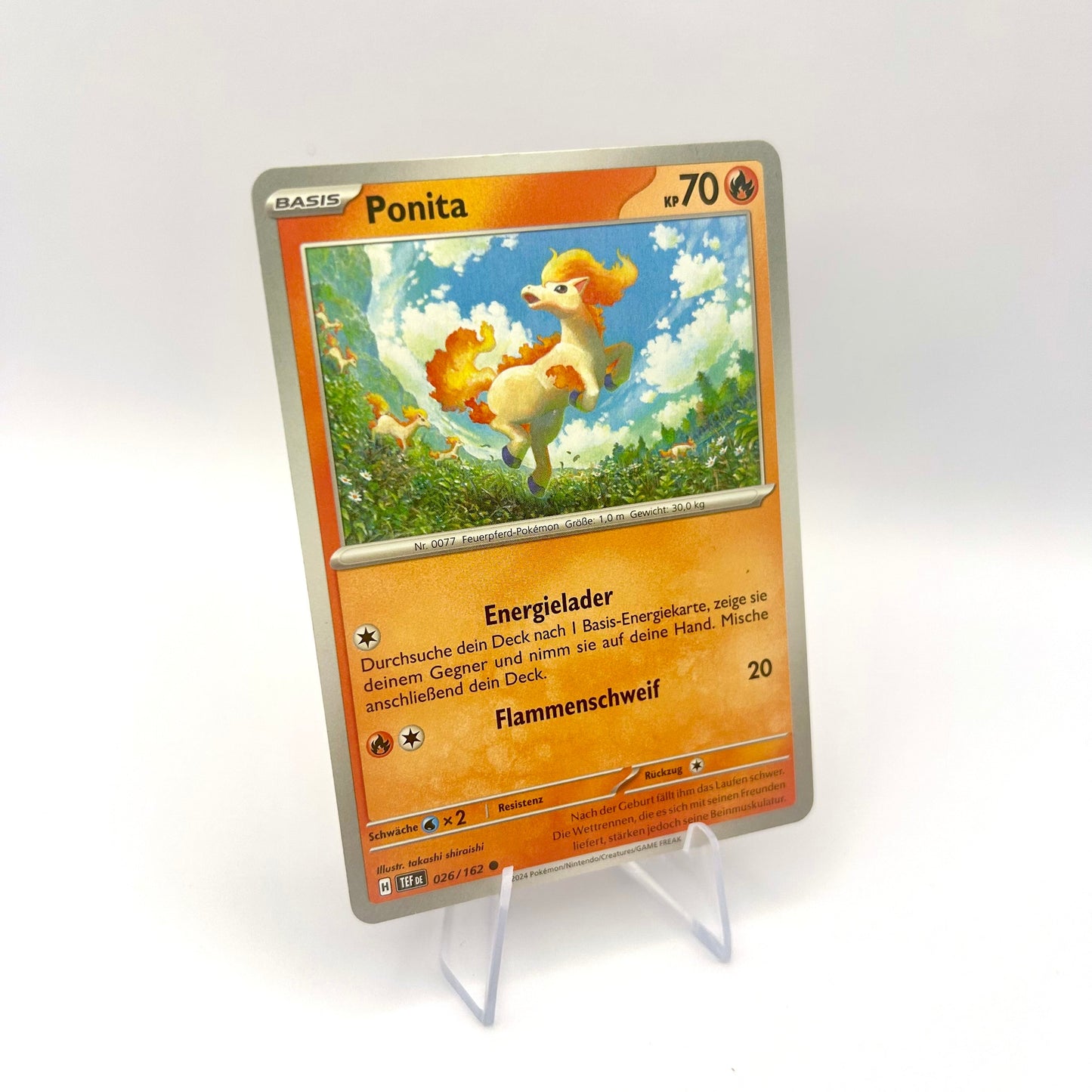 Pokémon Ponita / Gewalten der Zeit / 026/162 / Deutsch