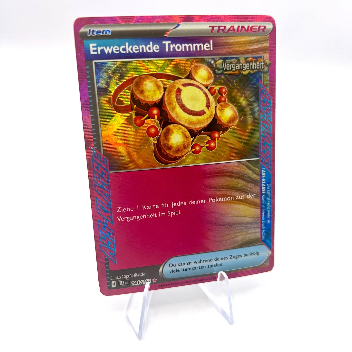 Pokémon Trainer Erweckende Trommel / Holo / Gewalten der Zeit / 141/162 / Deutsch