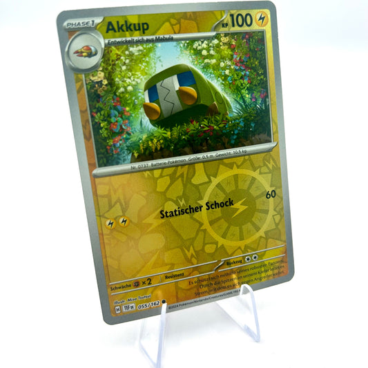 Pokémon Akkup / Gewalten der Zeit / 055/162 / Deutsch