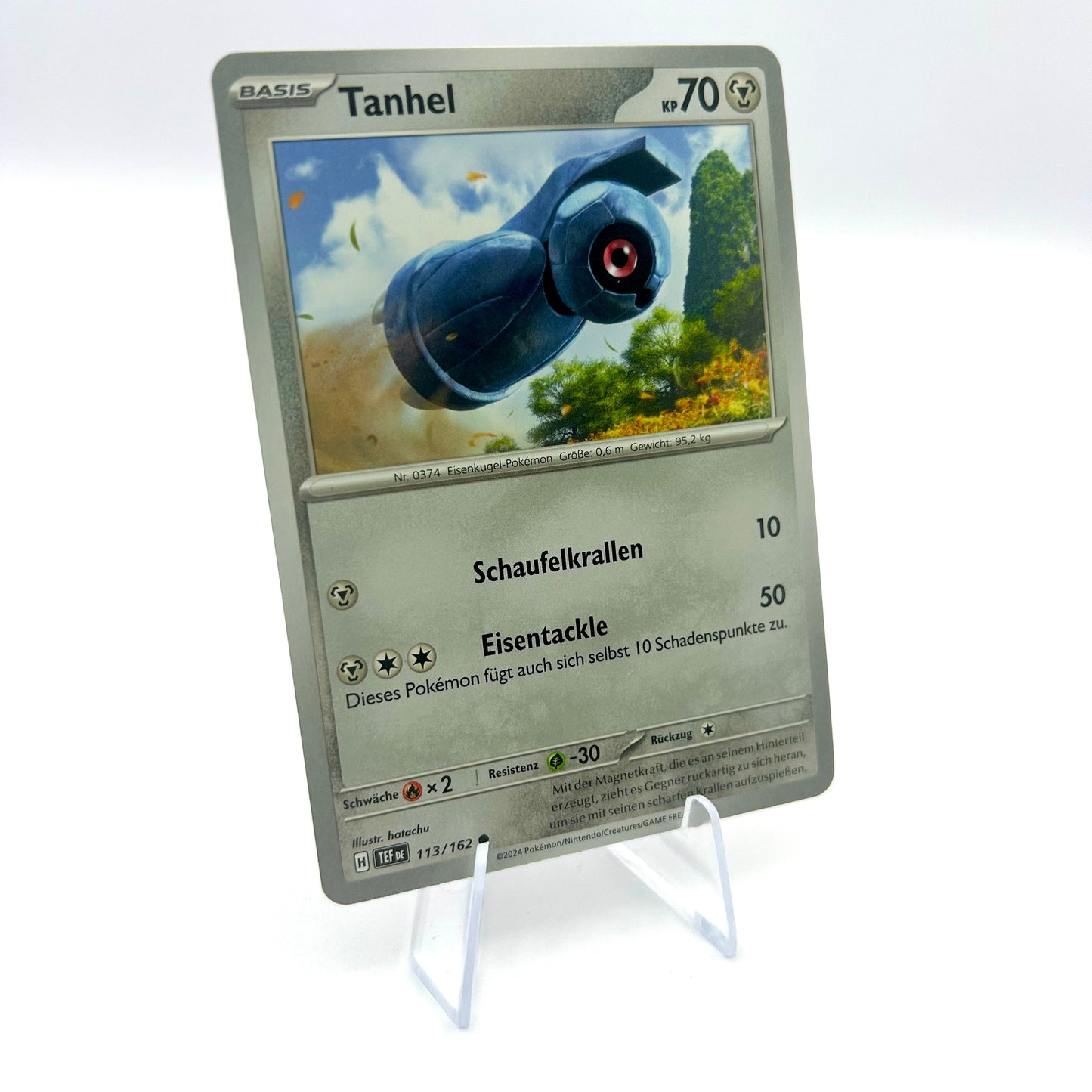 Pokémon Tanhel / Gewalten der Zeit / 113/162 / Deutsch