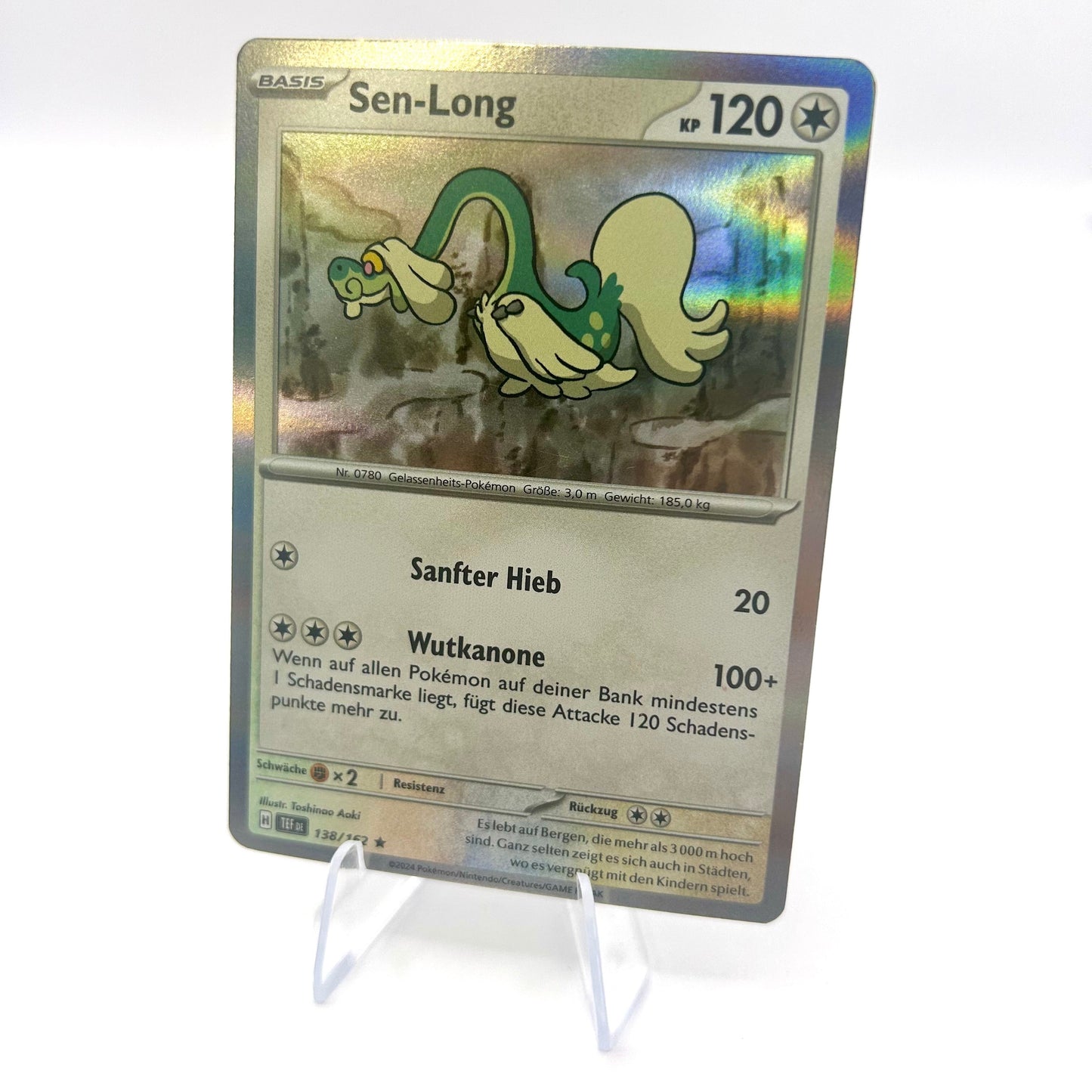 Pokémon Sen-Long / Holo / Gewalten der Zeit / 138/162 / Deutsch