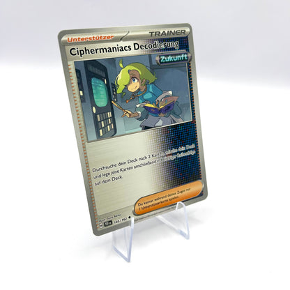 Pokémon Trainer Ciphermaniacs Decodierung / Gewalten der Zeit / 145/162 / Deutsch