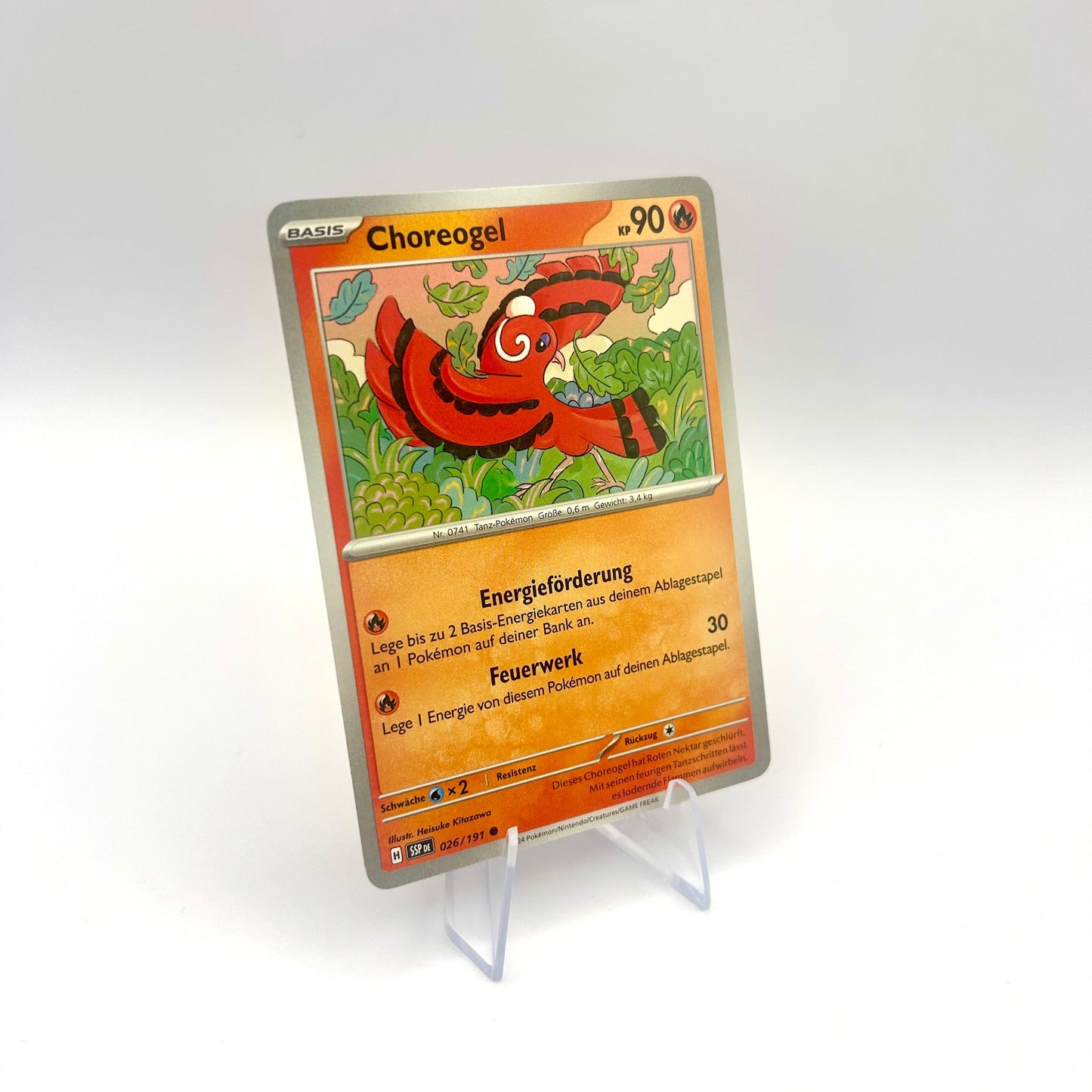 Pokémon Choreogel / Stürmische Funken / 026/191 / Deutsch
