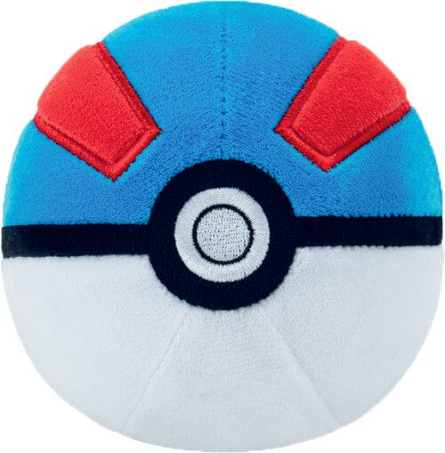 Pokémon Superball / Plüsch 12,5cm / Neu OVP