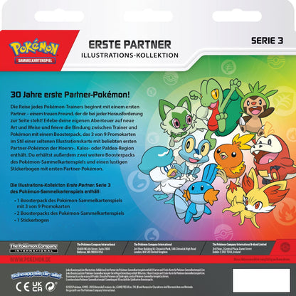Pokémon / Erste Partner Kollektion / Serie 3 / 30 Jahre Kollektion / Deutsch
