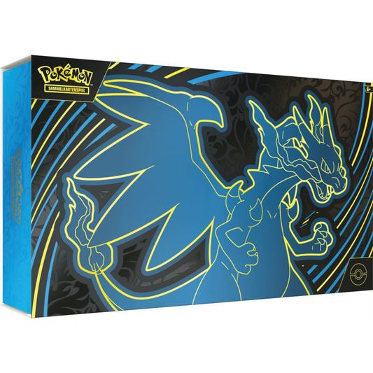 Pokemon Mega Entwicklung Fatale Flammen Mega Glurak X Ultra Premium Kollektion Vorderseite