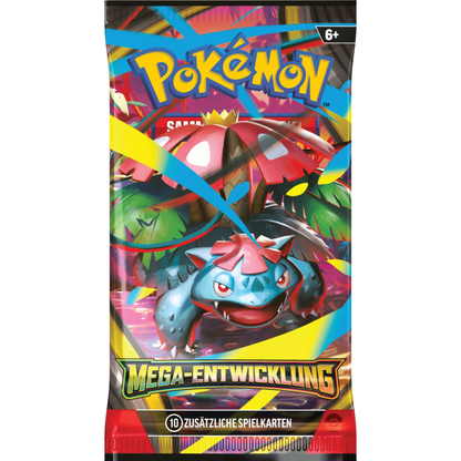 Pokemon Mega Entwicklung Booster Bisaflor Deutsch