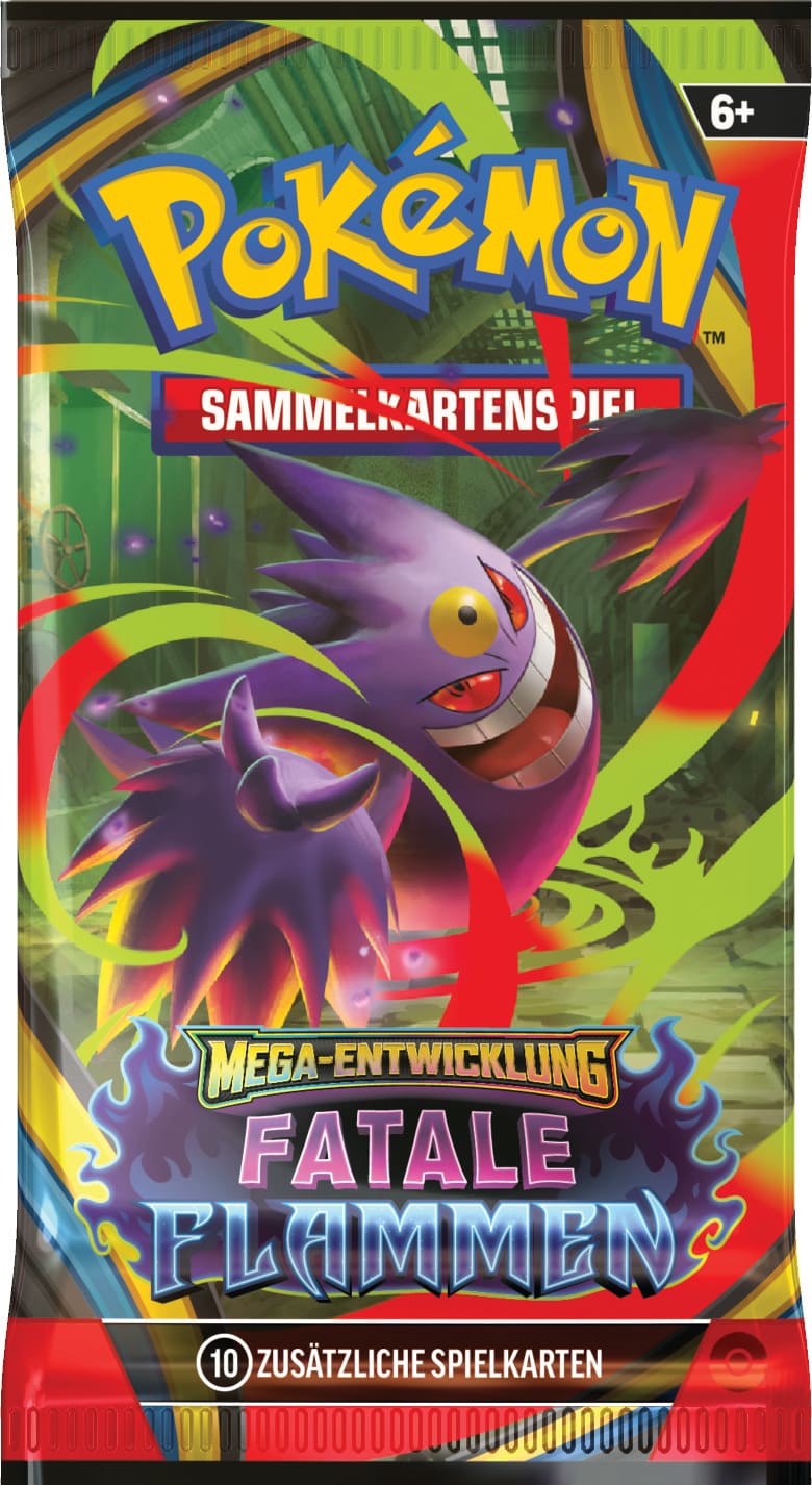 Pokemon Mega Entwicklung Fatale Flammen Booster Mega Gengar Deutsch