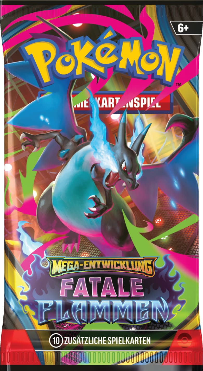 Pokemon Mega Entwicklung Fatale Flammen Booster Mega Glurak Deutsch