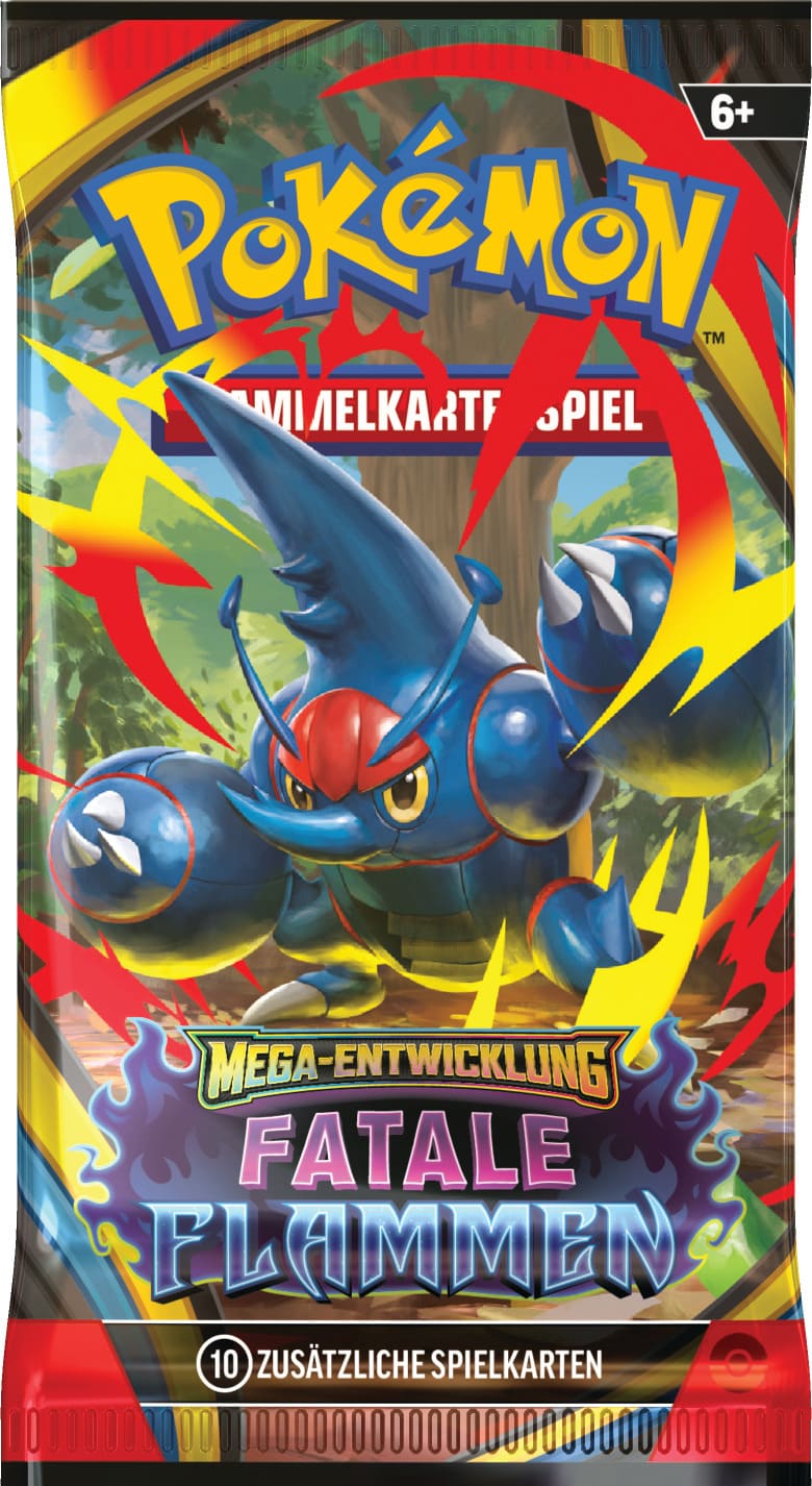 Pokemon Mega Entwicklung Fatale Flammen Booster Mega Skaraborn Deutsch