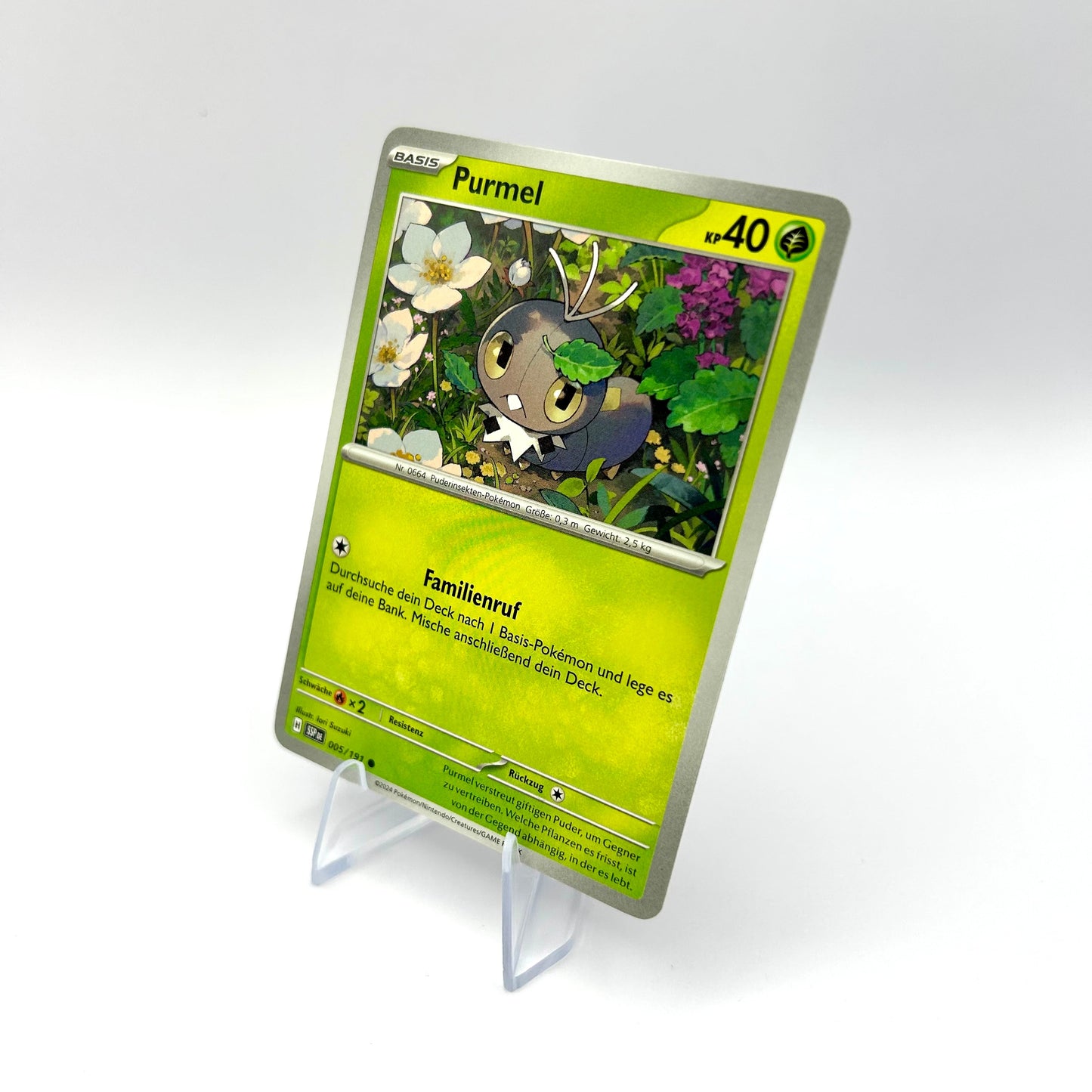 Pokémon Purmel / Stürmische Funken / 005/191 / Deutsch