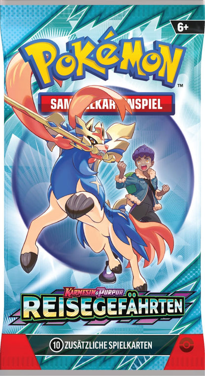 Pokemon Karmesin und Purpur Reisegefährten Booster Hop Zacian Deutsch