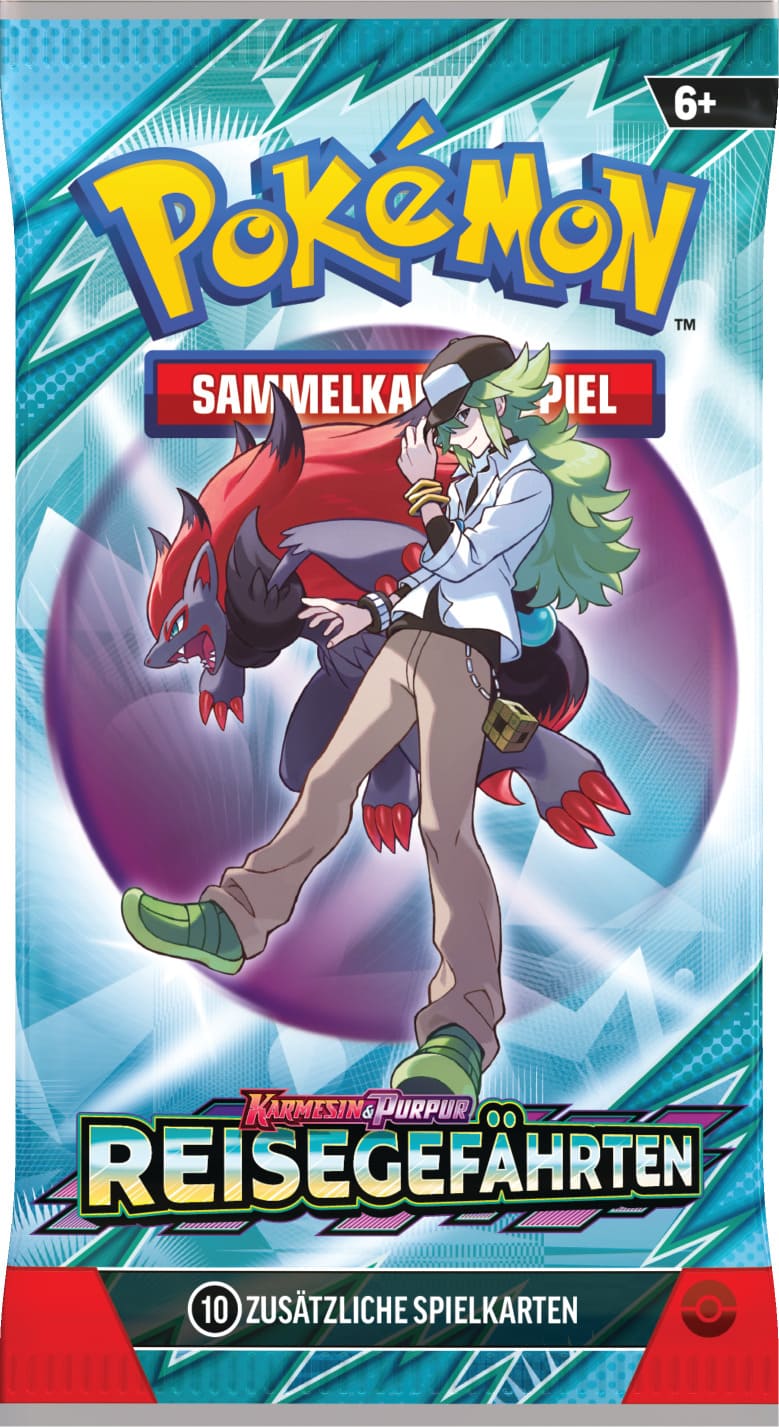 Pokemon Karmesin und Purpur Reisegefährten Booster NZoroark Deutsch