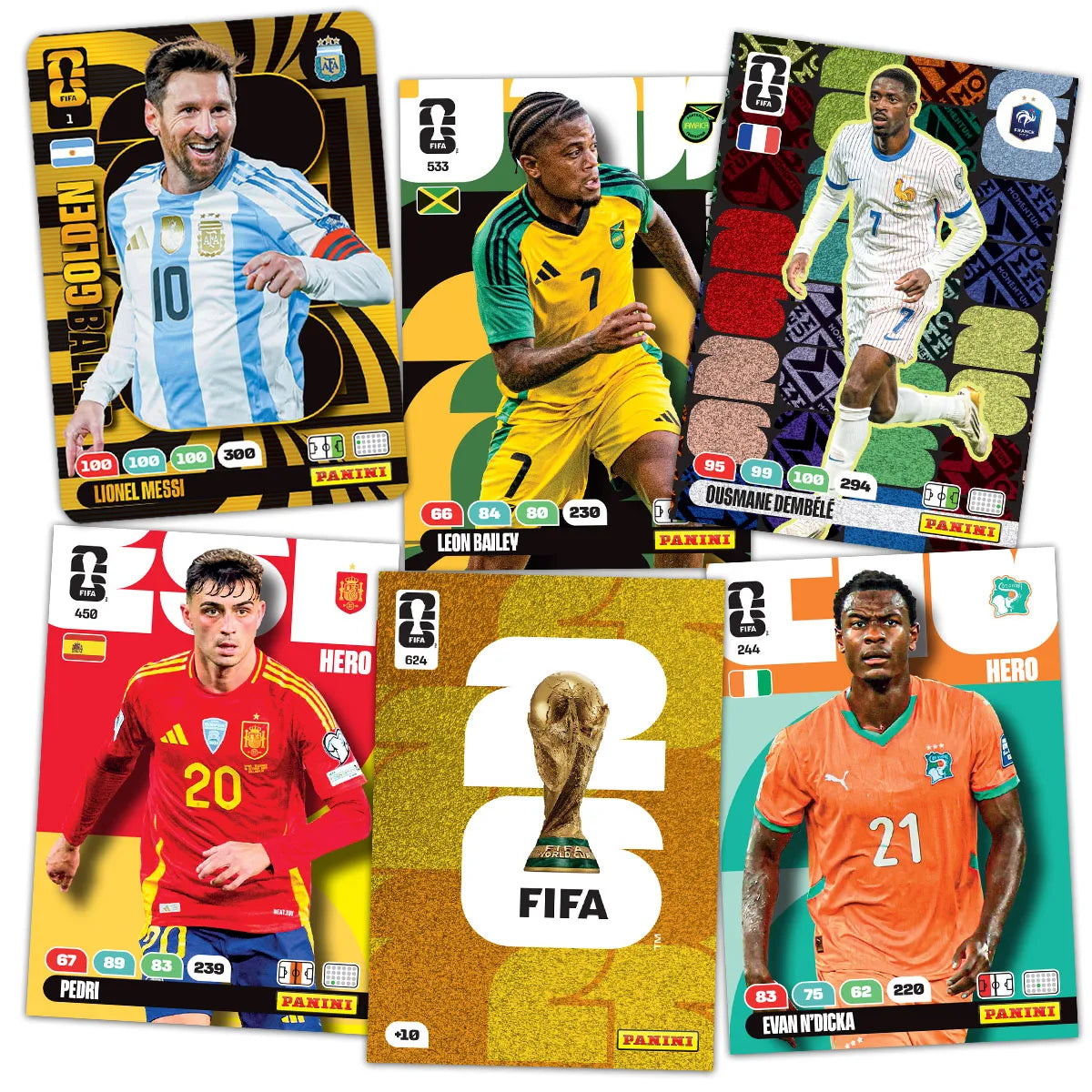 Panini / FIFA World Cup 2026 Adrenalyn XL / 50er Display / Deutsch