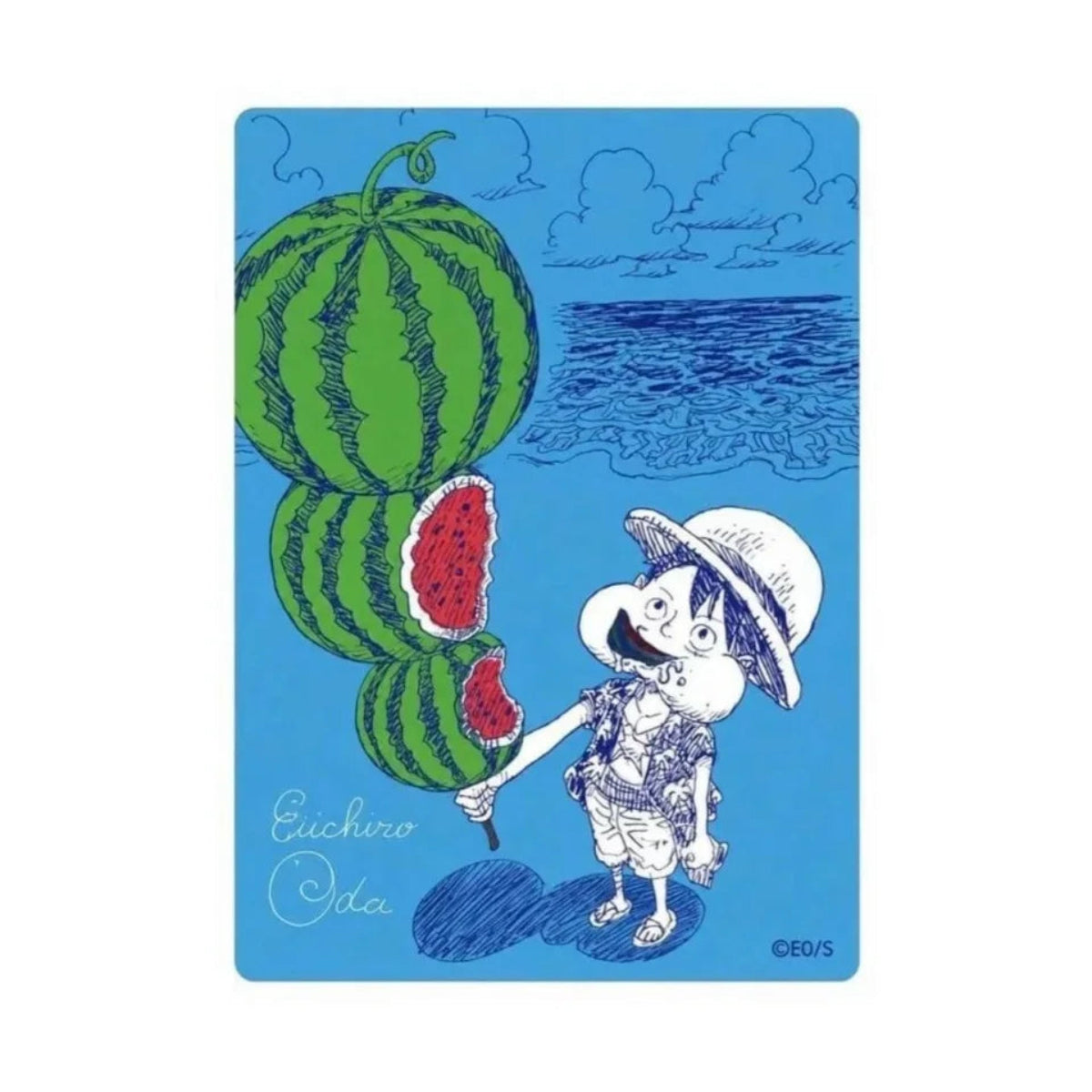 One Piece / Promo Karte / Luffy „Watermelon“ / Japanisch