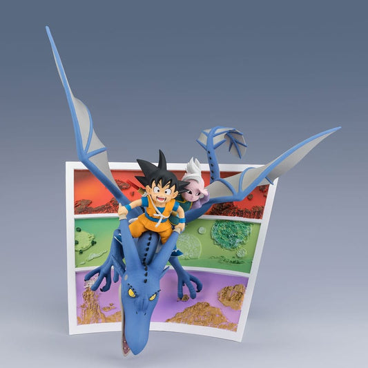 Dragon Ball / Figuarts ZERO / Statue Son Goku (mini) & Supreme Kai (mini) / 23 cm
