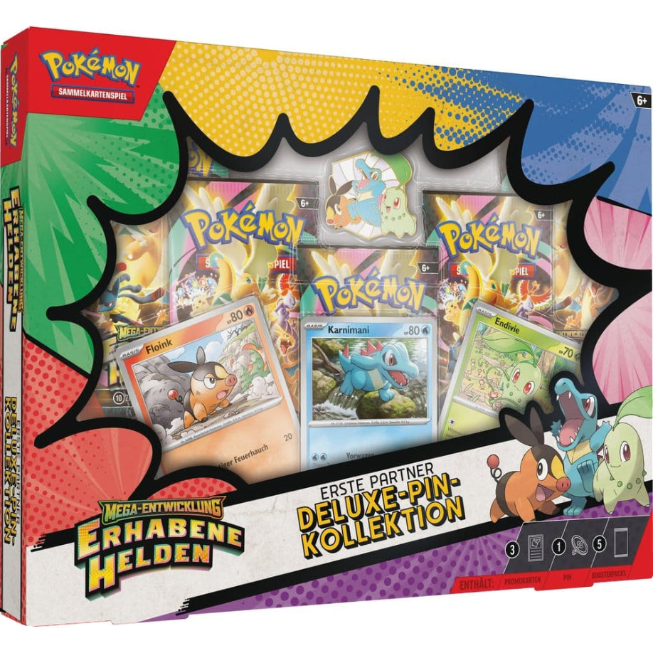 Pokémon / Erhabene Helden / Deluxe Pin Kollektion / Deutsch