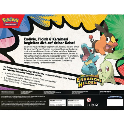Pokémon / Erhabene Helden / Deluxe Pin Kollektion / Deutsch
