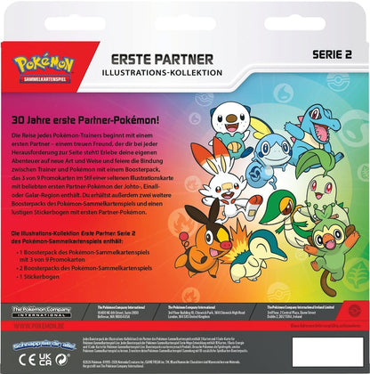 Pokémon / Erste Partner Kollektion / Serie 2 / 30 Jahre Kollektion / Deutsch
