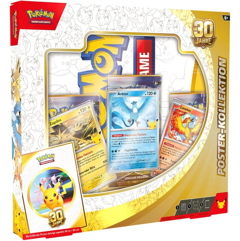 Pokémon / 30 Jahre / Poster Kollektion / Deutsch