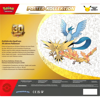Pokémon / 30 Jahre / Poster Kollektion / Deutsch