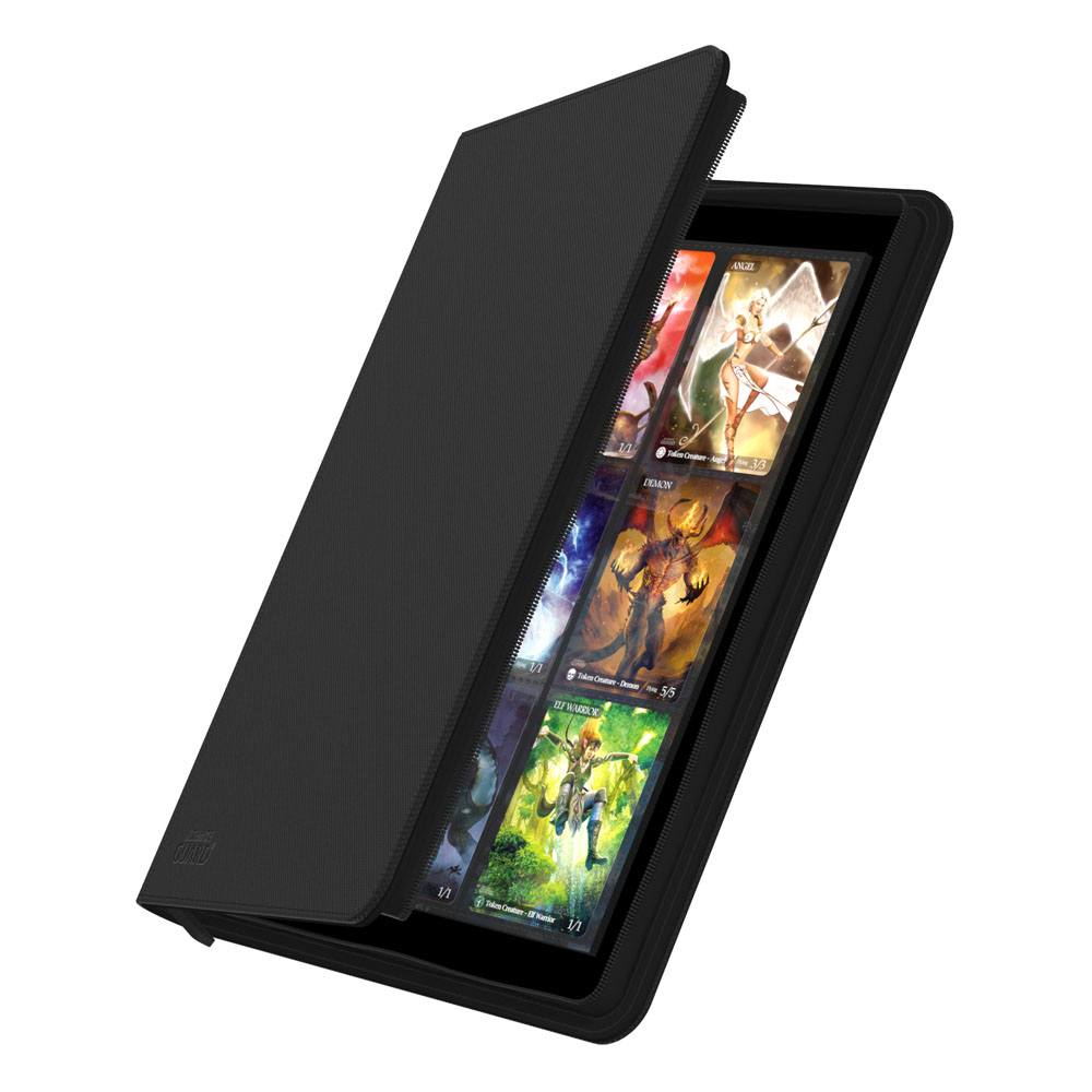 Ultimate Guard / Zipfolio 360 - 18 Pocket Binder XenoSkin / Schwarz