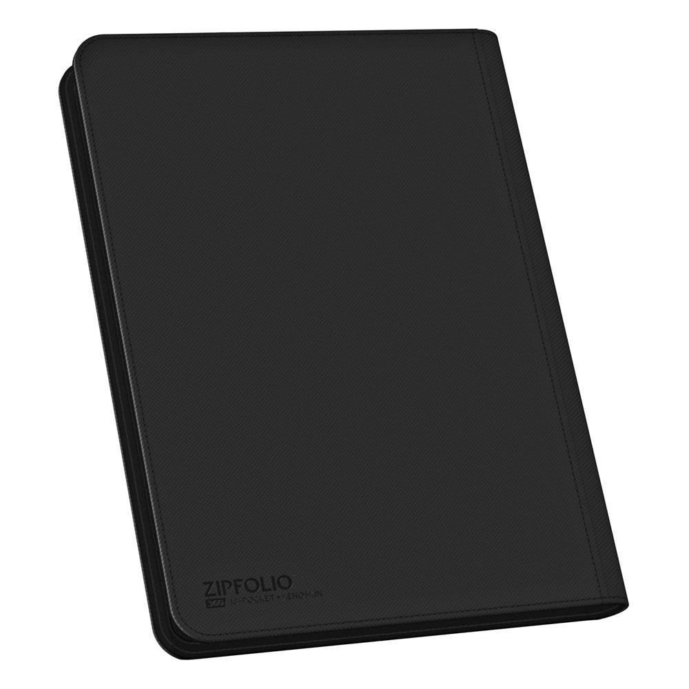 Ultimate Guard / Zipfolio 360 - 18 Pocket Binder XenoSkin / Schwarz