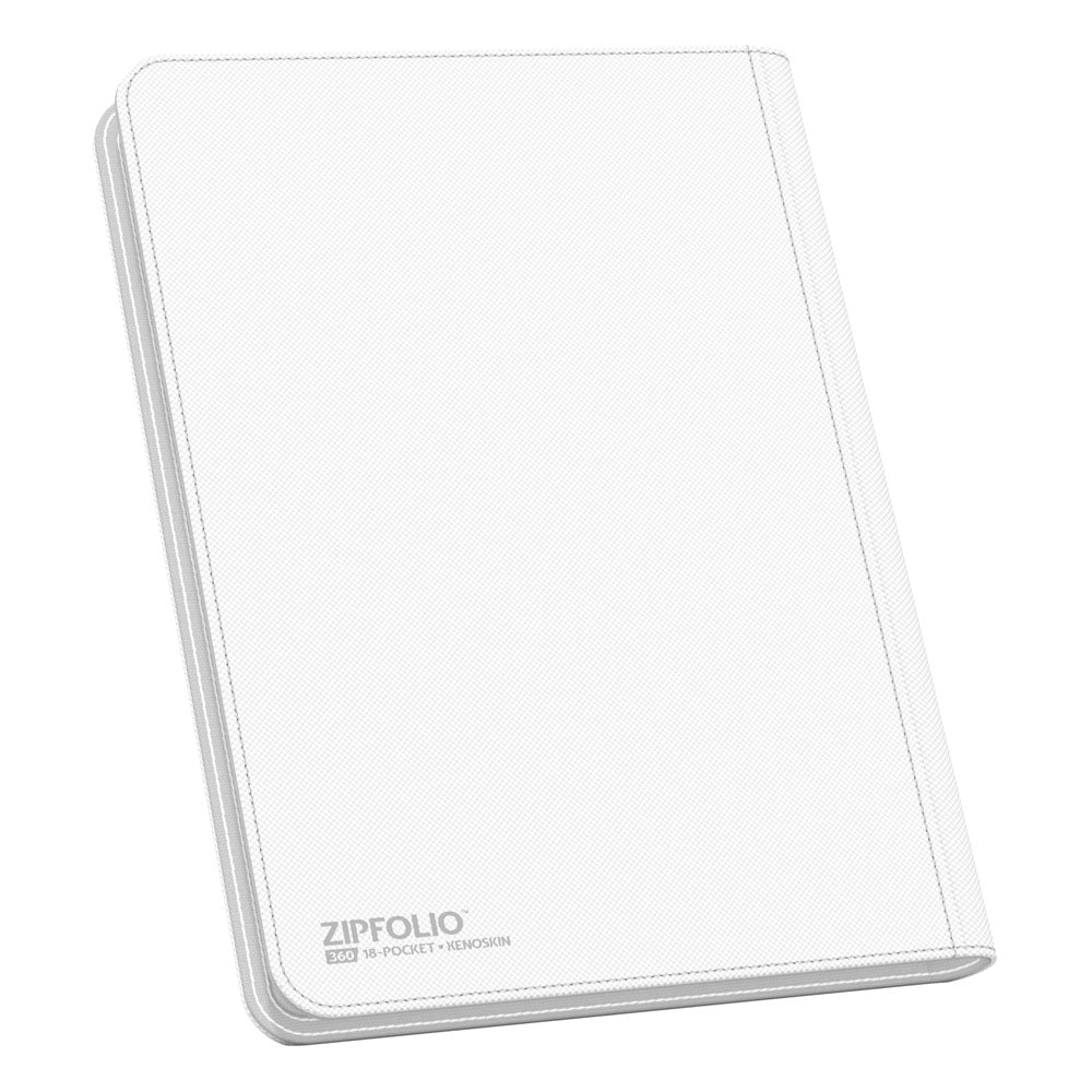 Ultimate Guard / Zipfolio 360 - 18 Pocket Binder XenoSkin / Weiß