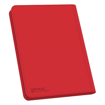 Ultimate Guard / Zipfolio 360 - 18 Pocket Binder XenoSkin / Rot