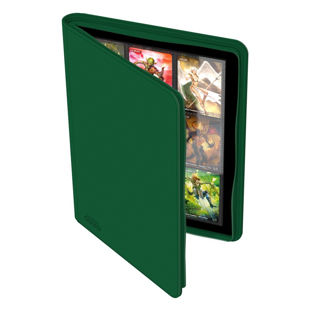 Ultimate Guard / Zipfolio 360 - 18 Pocket Binder XenoSkin / Grün