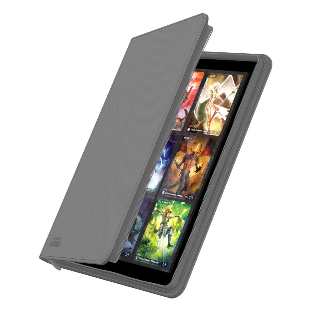 Ultimate Guard / Zipfolio 360 - 18 Pocket Binder XenoSkin / Grau