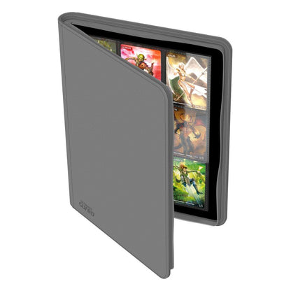 Ultimate Guard / Zipfolio 360 - 18 Pocket Binder XenoSkin / Grau