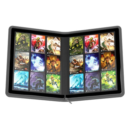 Ultimate Guard / Zipfolio 360 - 18 Pocket Binder XenoSkin / Grau